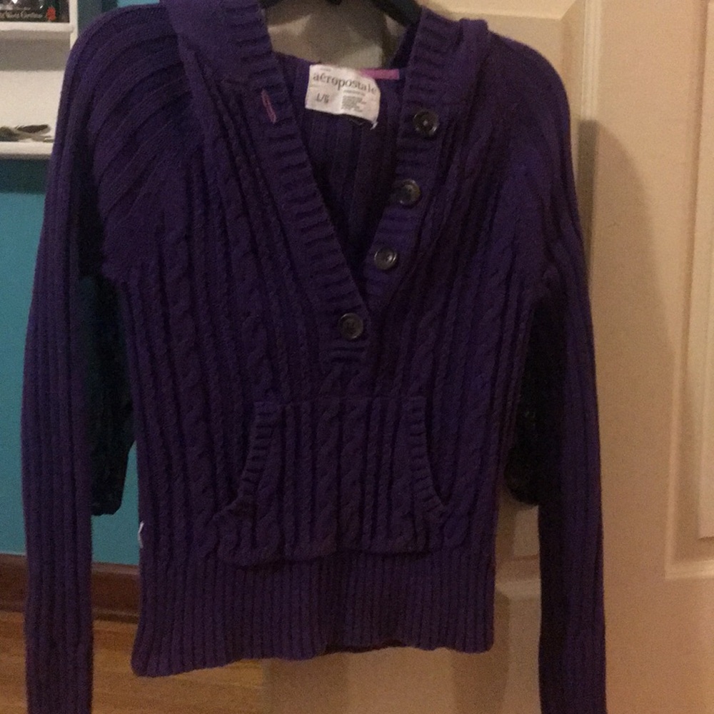 A sweater type sweatshirt